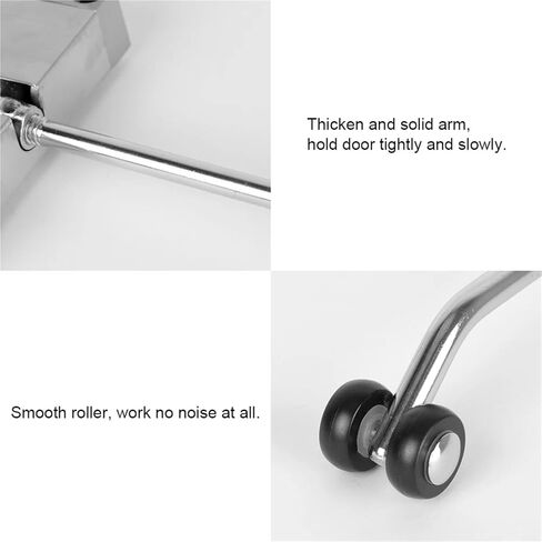 Furniture Door Hardware Spring Closer Adjustable Stainless Steel Closing Device Security Lock in Saudi Arabia
