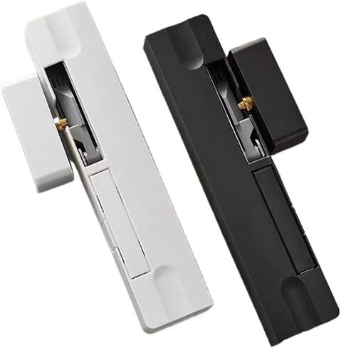 Door Buffer Damper Hydraulic Closer Wooden External Opening Household Silent Closing Anti-Pinching(White-Left Opening) in Saudi Arabia