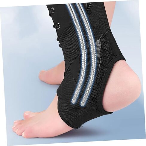Ankle Compression Sleeve for Sports Breathable Non Slip Ankle Cover for Running Basketball Fitness Supports Exhaust Relaxation Joint Stability in Saudi Arabia