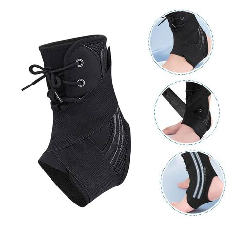 Ankle Compression Sleeve for Sports Breathable Non Slip Ankle Cover for Running Basketball Fitness Supports Exhaust Relaxation Joint Stability in Saudi Arabia