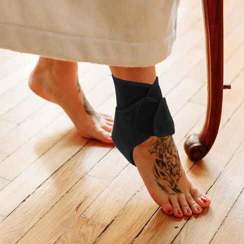 POPETPOP Compression Ankle Wraps for Men Women for Injury Prevention Adjustable Fit Breathable Neoprene for Basketball Soccer and Outdoor Activities in Saudi Arabia
