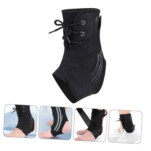 Toyvian Breathable Ankle Sleeve for Sports Compression Ankle Support Elastic Protector Adjustable Strap Unisex Wrap for Injury Recovery and Fitness in Saudi Arabia