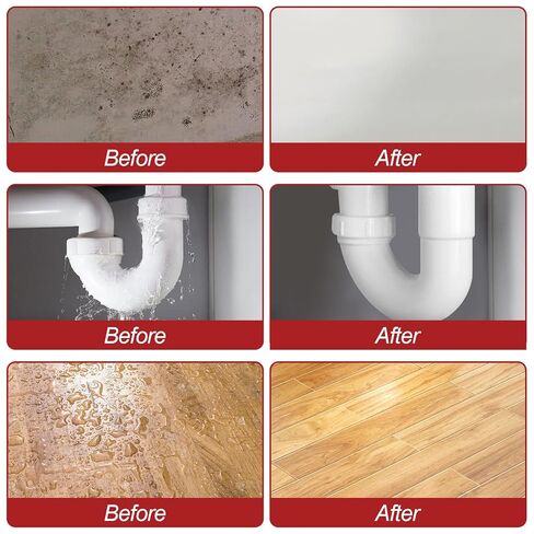 Transparent Waterproof Coating, Invisible Waterproof Agent, Suitable for Waterproofing and Anti-Seepage on Concrete and Ceramic Tile Surfaces(10.58 Oz) in Saudi Arabia
