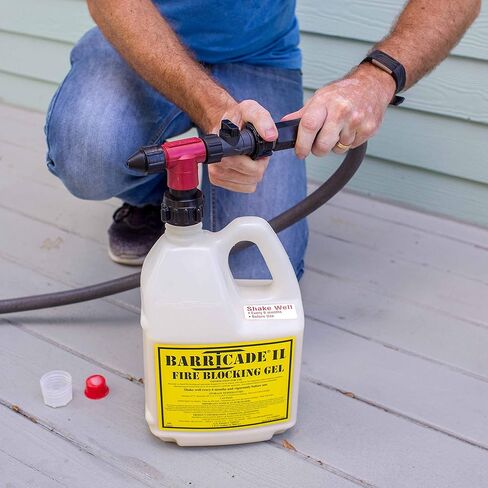 Barricade Fire Gel - Thermal-Protective Coating Provides Dead-Stop Fire Protection on Everything It Coats (1-Gallon) in Saudi Arabia