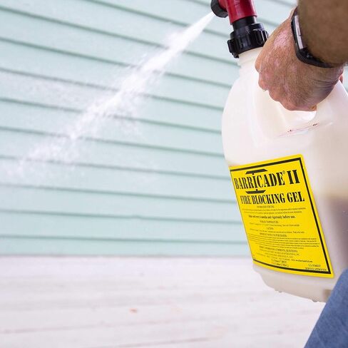 Barricade Fire Gel - Thermal-Protective Coating Provides Dead-Stop Fire Protection on Everything It Coats (1-Gallon) in Saudi Arabia