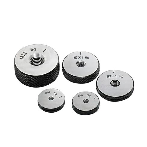 1 Set of 6g Precision Standard Metric Thread Ring Gauge M0.8 M2 M3 M5 M6 M10 M12 M24(M2.5X0.45-6g T Z) in Saudi Arabia