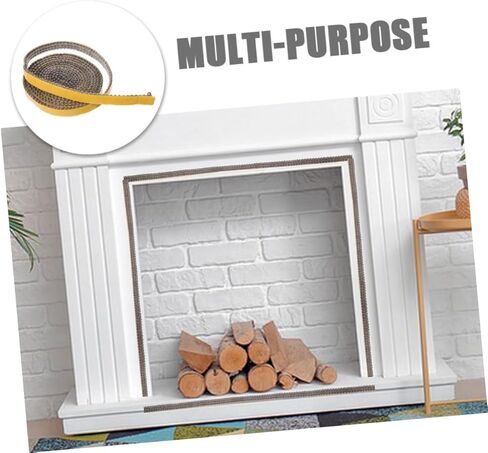 ULTECHNOVO 1Roll Self Adhesive Fiberglass Gasket Tape for Stove and Heat Resistant Seal Tape for Grill Door Replacement Easy Installation and Multi Purpose Use in Saudi Arabia