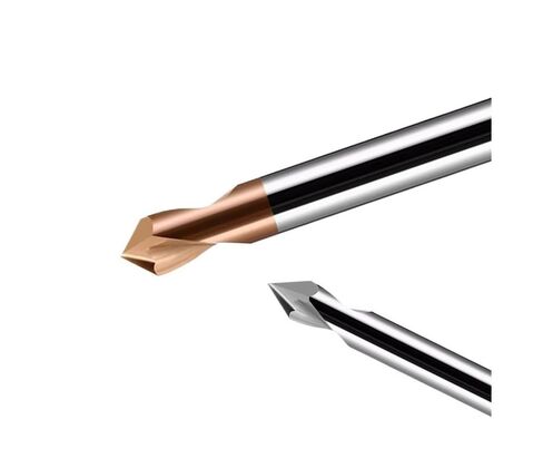 Carbide Spot Drill Bit 60 90 120 Degree Chamfering Drilling Guide Tool Tungsten Steel Location Center Metal(6x100L,120 Degree) in Saudi Arabia
