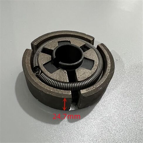 Clutch fits for GX390 GX420 GX450 GX460 188F 190F 192F Engine with 25mm Shaft Output Used for Water Pump/Cutter in Saudi Arabia