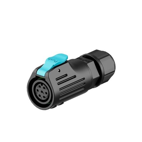LP12 Reverse Soldering Female 2/3/4/5/6/7/8 core LED Lighting Plastic Waterproof Connector(EW-LP12S-7P 3A) in Saudi Arabia