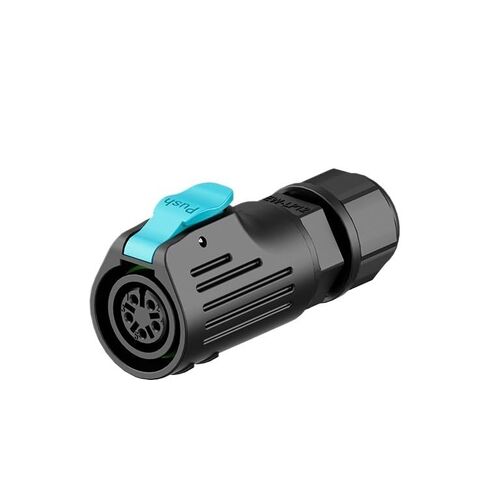 LP12 Reverse Soldering Female 2/3/4/5/6/7/8 core LED Lighting Plastic Waterproof Connector(EW-LP12S-7P 3A) in Saudi Arabia