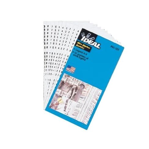 مثالي - 44-148 كتيب علامات الأسلاك الصلبة A-Z 45ea in Saudi Arabia