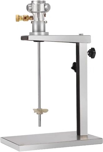 خلاط طلاء أوتوماتيكي هوائي سعة 1 جالون، محرض هواء 1/16 حصان، أداة خلط طلاء الحبر مع حامل قابل للتعديل للارتفاع، للمواد الكيميائية الصبغية بالحبر السائل اللزج in Kuwait