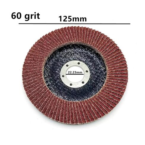 Grinding Wheels,Carving Disc, Angle Grinder Sanding Flap Disc 60 Grit Grinding Wheels Metal Plastic Red Sand Calcination(Red,1PCS) in Saudi Arabia