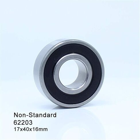 62203 2RS ​​محامل الكرات الأخدود العميق غير القياسية 17x40x16mm ABEC-1 in Kuwait