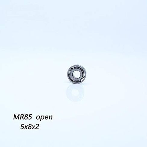 MR85 محمل كروي مفتوح 10 قطعة ABEC-1 محامل الأخدود العميق غير القياسية MR 85 5x8x2 مم in Kuwait