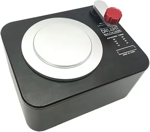 35mm Film Dispenser, Film Roll Separator, with Locking Cover & Film Rewind Handle, Felt Lining, Can Store 30 Turns for 35mm Film, for Retro Camera in Kuwait