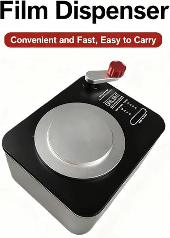 35mm Film Dispenser, Film Roll Separator, with Locking Cover & Film Rewind Handle, Felt Lining, Can Store 30 Turns for 35mm Film, for Retro Camera in Kuwait