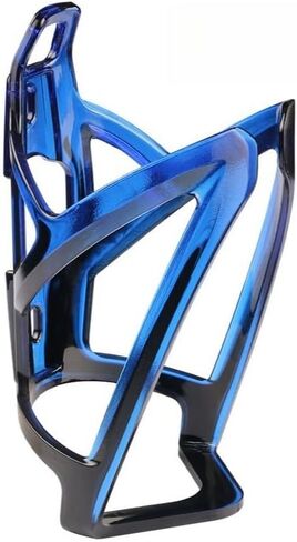 Gradient Color Bike Water Bottle Cage - Bicycle Bottle Holder for Road Mountain Bike, Cycling Equipment (Black Green) in Saudi Arabia