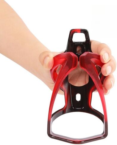 Gradient Color Bike Water Bottle Cage - Bicycle Bottle Holder for Road Mountain Bike, Cycling Equipment (Black Green) in Saudi Arabia