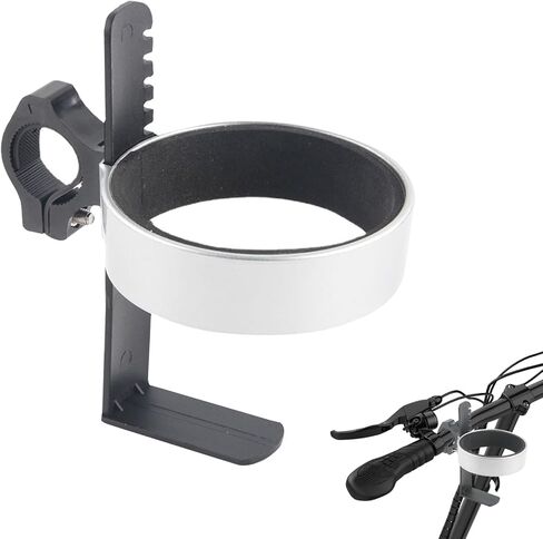 Bike Water Bottle Holder, Coffee Cup Holder, Bicycle Bottle Cage for Handlebar Diameter of 18-33mm, Universal for Road&Mountain Bikes (Yellow) in Saudi Arabia