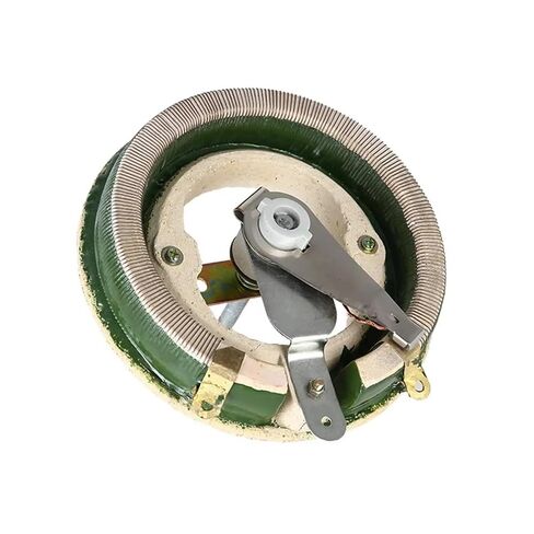 500W High Power Rotary Rheostat Adjustable Resistor Wire Wound Disc Sliding Variable 1R to 3K Ohm (2K) in Kuwait