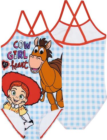 Disney Swimsuit, Toy Story Girls Bathing Suit, Jessie and Bullseye Girls Swimsuit, Kids Bathing Suit in Saudi Arabia