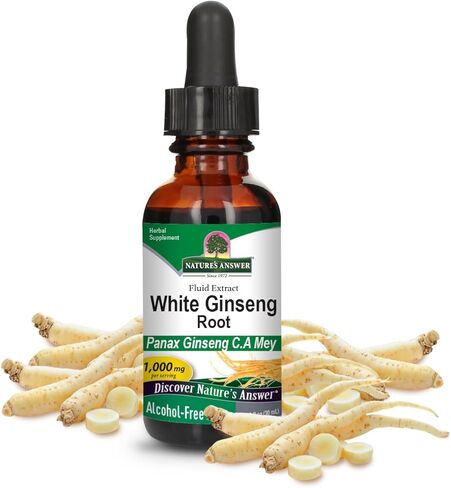 Nature's Answer Panax Ginseng Chinese White Ginseng, 1 Fluid Ounce in Saudi Arabia