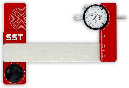 SST - Saw Gauge Calibrator - For Calibrating Saw Blades, Fences, & Jigs - Precise & Accurate Alignment - ½ in. Dial Indicator in Kuwait