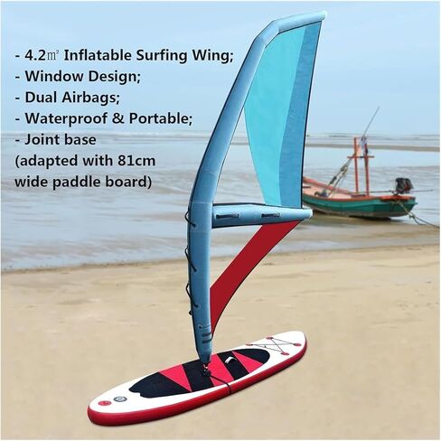 رقائق أجنحة قابلة للنفخ، أجنحة ركوب الأمواج شراعيًا، أجنحة ركوب الأمواج قابلة للنفخ احترافية قابلة للنفخ، جناح الرياح المحمول باليد، جناح ركوب الأمواج شراعيًا في الهواء الطلق in Kuwait