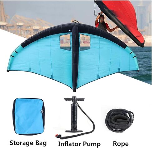 رقائق أجنحة قابلة للنفخ، أجنحة ركوب الأمواج شراعيًا، أجنحة ركوب الأمواج شراعيًا قابلة للنفخ، طائرة ورقية قابلة للنفخ للمياه في الهواء الطلق in Kuwait