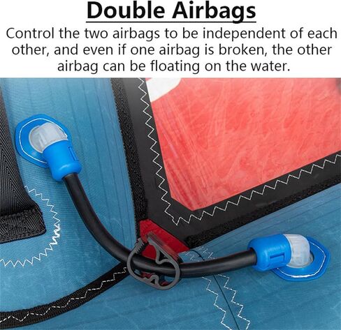 ركوب الأمواج شراعيًا قابل للنفخ، رقائق جناح ركوب الأمواج شراعيًا مقاس 4.2㎡، رقائق جناح محمولة لإحباط أجنحة الرياح وركوب الأمواج واللعب المائي in Kuwait