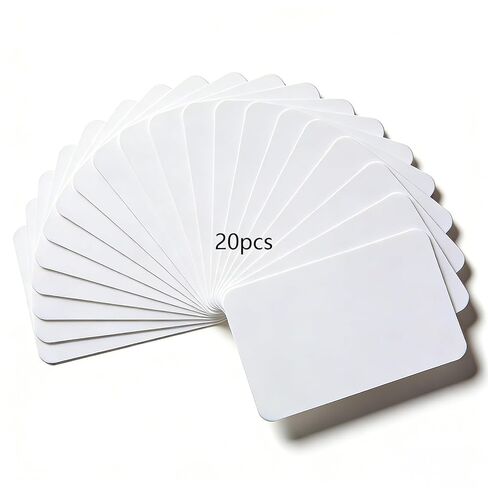 بطاقة RFID T5577 قابلة لإعادة الكتابة، بطاقة بيضاء قابلة للبرمجة 125 كيلو هرتز للتحكم في الوصول، استهلاك طاقة الفندق، عداد المياه، إدارة الأصول، ذاكرة 330 بت، 100000 دورة (10) in Kuwait