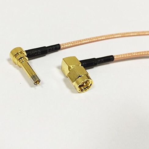 MS-156 MS156 Plug Male to SMA Male Angle RA Test Probe RG316 Cable Leads 15cm 6" Fast USA Shipping in Saudi Arabia