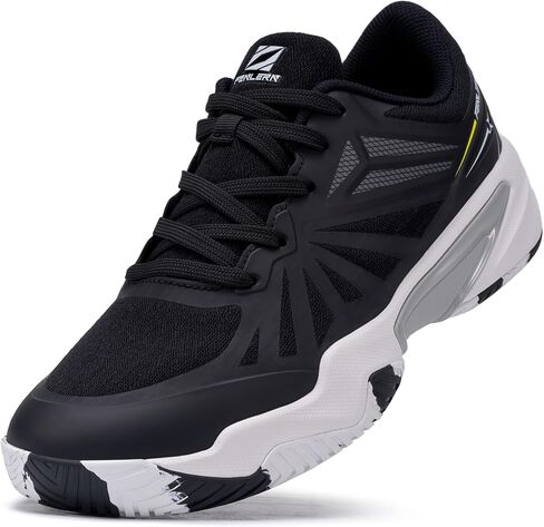 أحذية تنس FENLERN للرجال واسعة غير قابلة للانزلاق وكرة المضرب ودعم قوس القدم أحذية رياضية للجري والمشي قابلة للتنفس in Kuwait