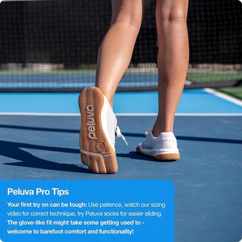 Peluva Court Ad-in | Women’s Five Toe, Zero Drop Tennis Shoe | Minimalist Barefoot Court Trainer | Perforated Leather Upper & Herringbone Gum Rubber Outsole White/Natural in Saudi Arabia