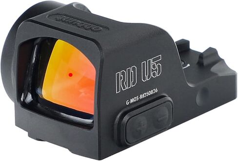Ohhunt RD U5 3 MOA Dot Open Reflex Sight 7075 ألومنيوم متوافق مع أنظمة Glock MOS كاملة الحجم 3000G بصريات مقاومة للصدمات Shake Awake Sight in Saudi Arabia