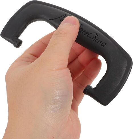 Holibanna 2pcs Plastic Instrument Case Handles Replacement Suitcase Pull Handles with Mounting Screws for Musical Box Toolbox Luggage Grip Carry in Kuwait