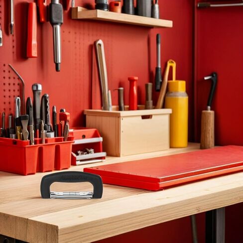 Holibanna 2pcs Plastic Instrument Case Handles Replacement Suitcase Pull Handles with Mounting Screws for Musical Box Toolbox Luggage Grip Carry in Kuwait