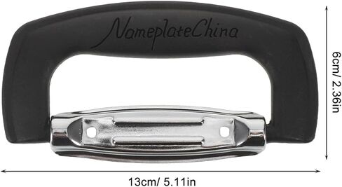 Holibanna 2pcs Plastic Instrument Case Handles Replacement Suitcase Pull Handles with Mounting Screws for Musical Box Toolbox Luggage Grip Carry in Kuwait