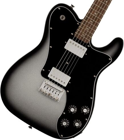 جيتار كهربائي فاخر من سلسلة Squier Affinity - انفجار فضي، حصريًا على Sweetwater in Saudi Arabia