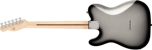 جيتار كهربائي فاخر من سلسلة Squier Affinity - انفجار فضي، حصريًا على Sweetwater in Saudi Arabia