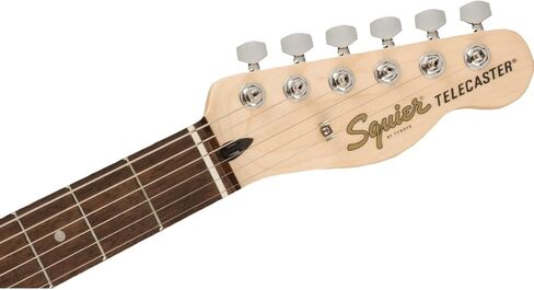 جيتار كهربائي فاخر من سلسلة Squier Affinity - انفجار فضي، حصريًا على Sweetwater in Saudi Arabia