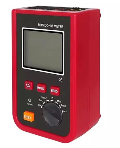 Micro Ohmmeter Low Ohm Meter Equipotential Bonding Resistance Tester with 1uΩ～200Ω Accuracy ±0.1% FS±10dgt Resolution 0.1Ω USB Interface for Transformer Windings Measuring in Saudi Arabia