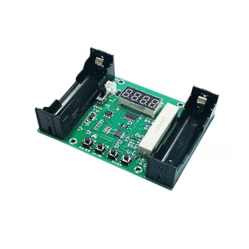 منفذ Type-C بسعة 18650 جهاز اختبار المقاومة الداخلية وحدة مستوى الكشف DIY (4 فتحات TFT) in Kuwait