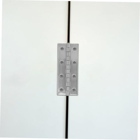 Gatuida Stainless Steel Butt Hinges Long Reach Hinges for Rv Yacht Home Furniture Durable Rustproof Versatile Hardware for Cabinet Doors and Outdoor Applications in Saudi Arabia