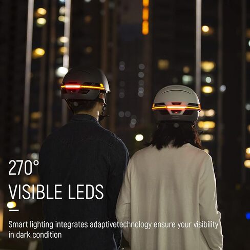 LIVALL BH51M NSO Smart Bluetooth Bike Helmet with Speakers & Built-in Microphone, CE CPSC Certified, Bicycle Helmet with Smart Turn Signals, Fall Detection, Bike Helmet with Visor for Adults Men Women in Saudi Arabia