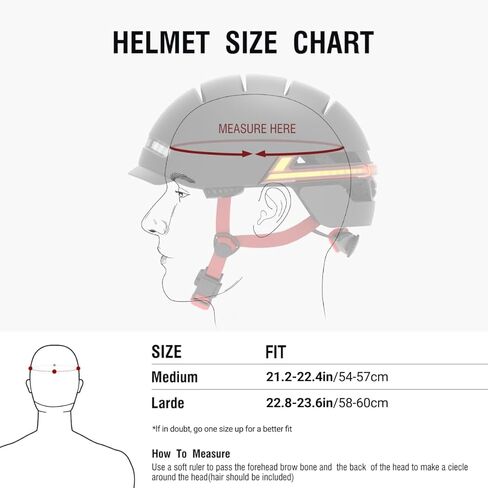 خوذة دراجة بلوتوث ذكية من LIVALL BH51M NSO مع مكبرات صوت وميكروفون مدمج، معتمدة من CE CPSC، خوذة دراجة مع إشارات انعطاف ذكية، اكتشاف السقوط، خوذة دراجة مع قناع للبالغين والرجال والنساء in Kuwait