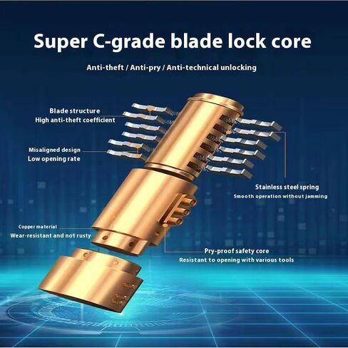 قفل U شديد التحمل للسكوتر والدراجة الكهربائية - قفل دراجة مضاد للسرقة من الصلب المقوى مقاس 14 مم مع دعامة تثبيت، ومفتاحين وأسطوانة مضادة للالتقاط in Kuwait