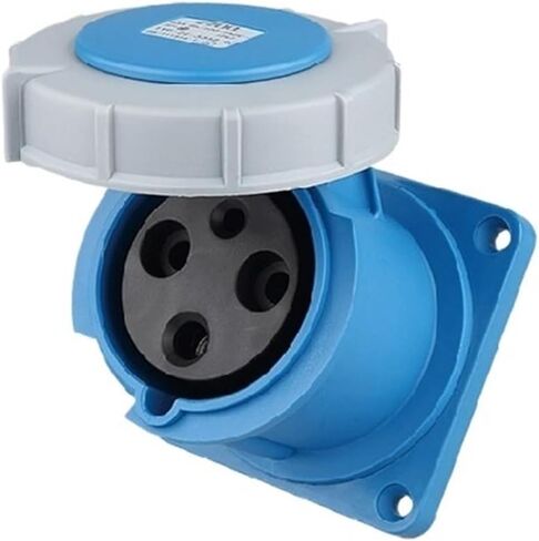 Industrial Aviation Waterproof Plug and Socket Connector 3 core 4 pin 5 Hole 63A125A IP67(5 Core 125a Plug) in Saudi Arabia